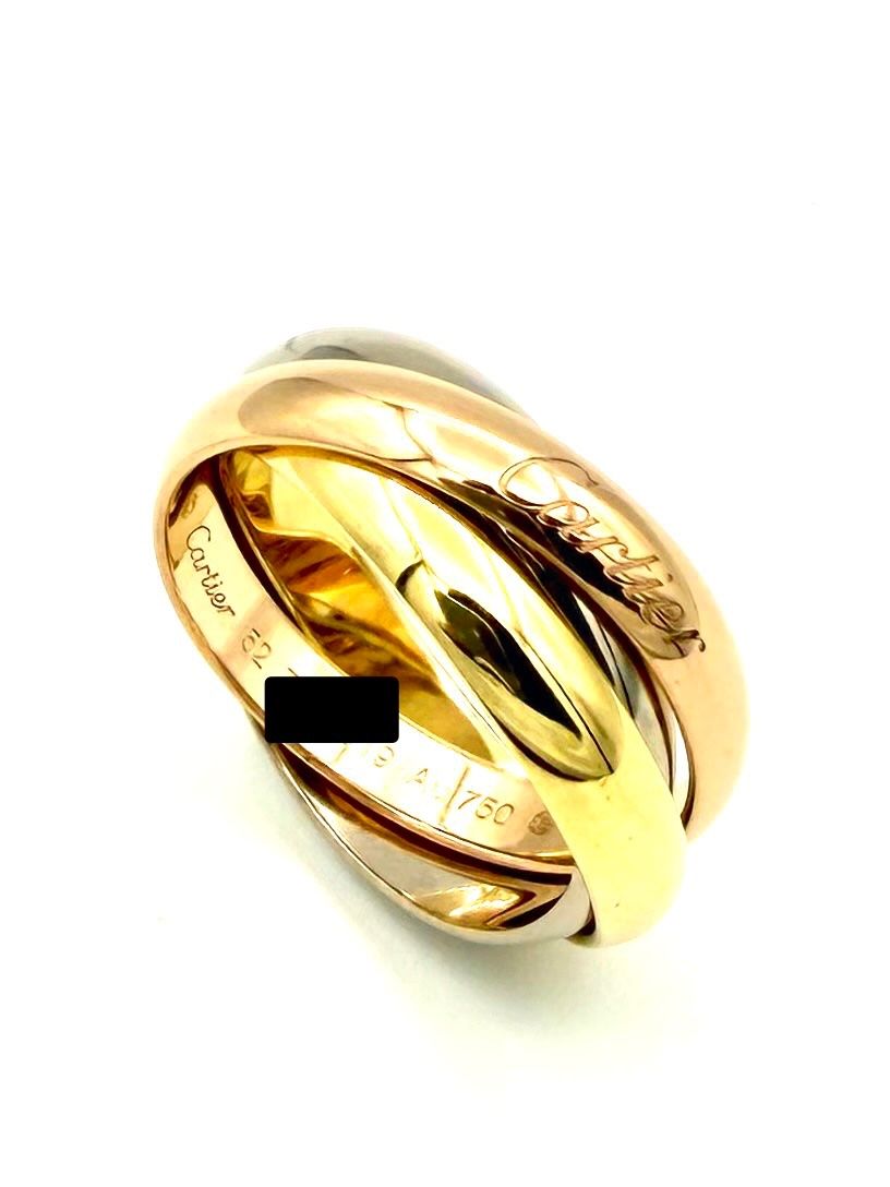 Cartier Ringe: CARTIER. Collection "Trinity", alliance 3 ors 18K – Gebraucht aus Renens VD von Diademe.sarl 3