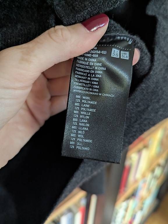 Vestes: Dunkelgraue Wolljacke – D'occasion à Zürich par lin_6dtc 4