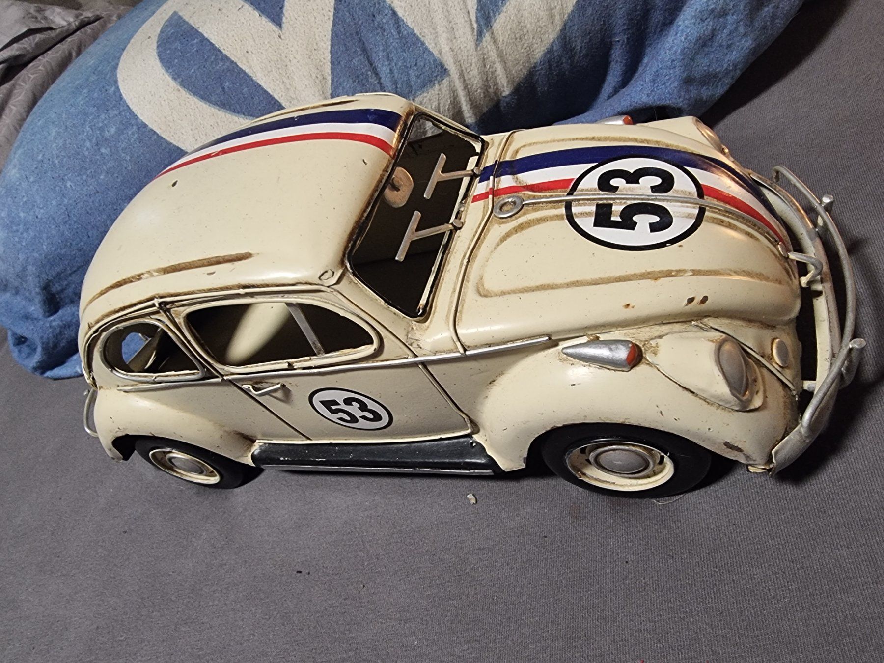Volkswagen Modellini d'auto: VW KÄFER HERBIE BLECHAUTO 35 CM – Usato da Grossaffoltern venduto da kaefer14 2