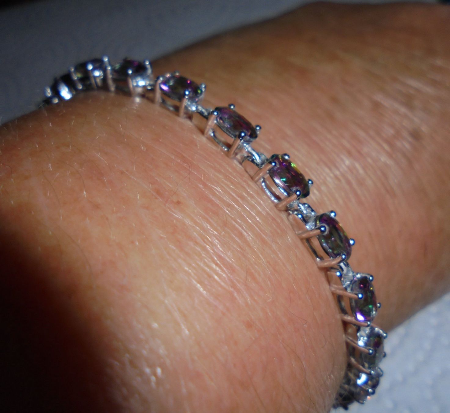 Armbänder & -reifen: Echtschmuck: Mystik-Quarz Armband ca. 19.5 cm. – Neu (gemäss Beschreibung) aus Zuchwil von maumauchi 3