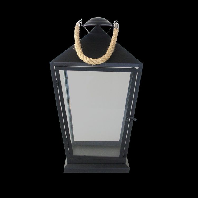 Lanternes: Edle Gartenlaterne in schwarz/Metall und Glas/Neu/OVP – Neuf avec emballage d'origine à Volketswil par rubin74 3