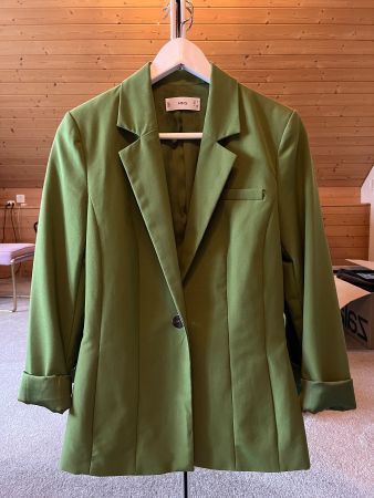 Mango Blazer, Grün, Grösse 36 – Top Zustand!