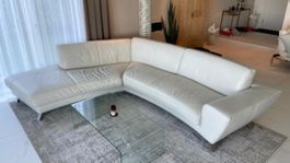 Ledersofa von Natuzzi