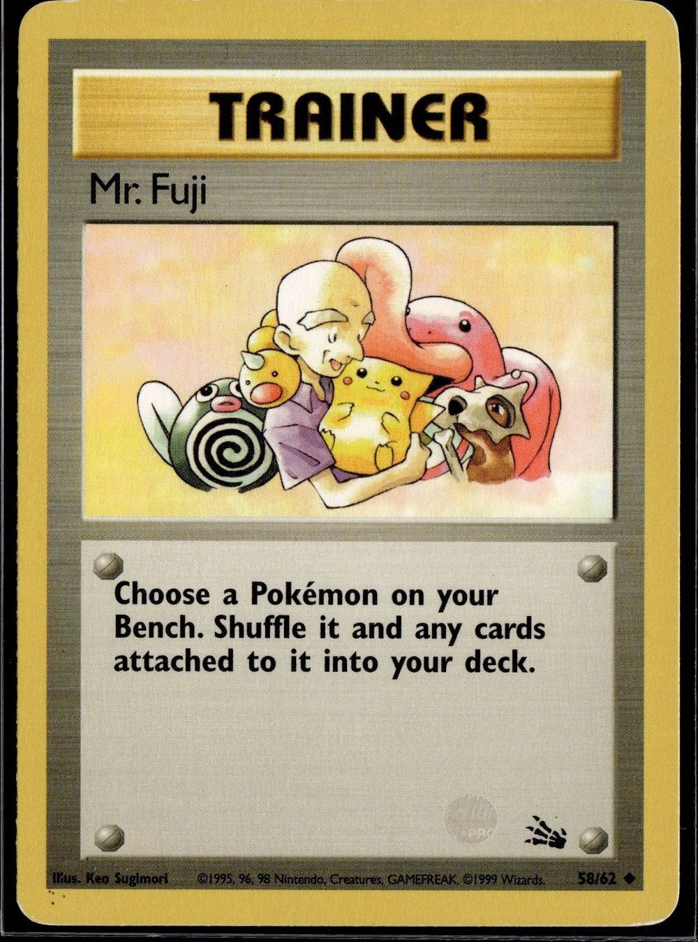 Pokémon Carte collezionabili: Mr. Fuji 58/62 Fossil – Usato da Zürich venduto da pokemon_cards