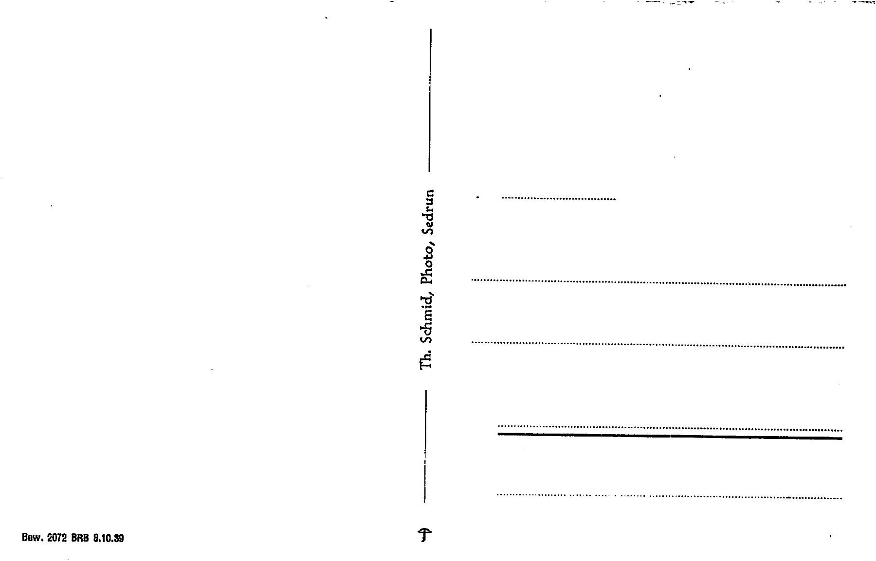Cartoline postali: Camischolas, Cuolm Devi – Usato da Ottikon b.Kemptth. venduto da Neptun1974 1