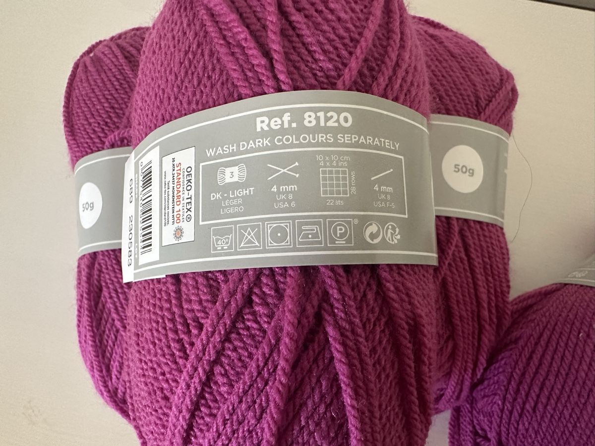 Lana: DMC Knitty 4, 4 Knäuel à 50 Gramm – Nuovo e nell'imballaggio originale da Holderbank SO venduto da _Renarde_ 1