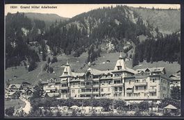 AK Adelboden, Grand Hotel, 1912