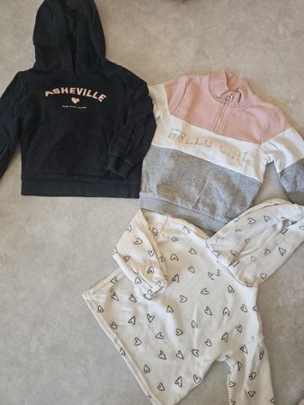 Lot de 3 pulls pour fille, 3-4 ans 👧🧥