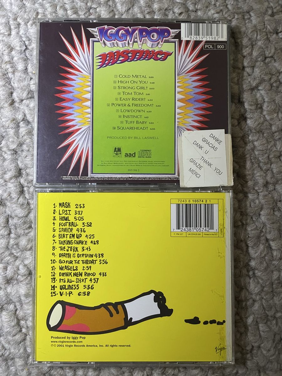 CDs: 2x Iggy Pop  – Neuf (Voir description) à Reinach AG par trigger7811 2
