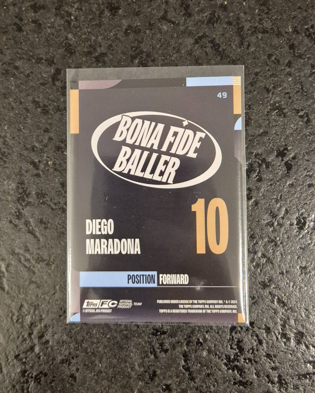 Topps Carte collezionabili: Diego Maradona Static Parallel - Argentinien - Topps – Nuovo (secondo la descrizione) da Burg AG venduto da Danoe 1