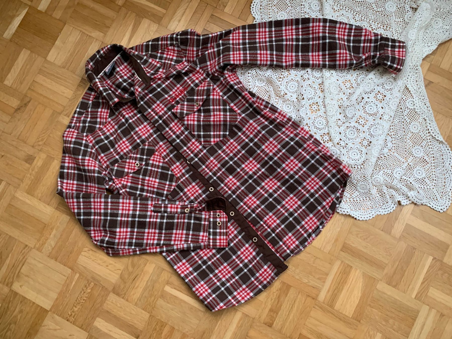 Sherpa Camicette: Sherpa Flannel Hemd Gr.S – Usato da Moutier venduto da chDuplessy