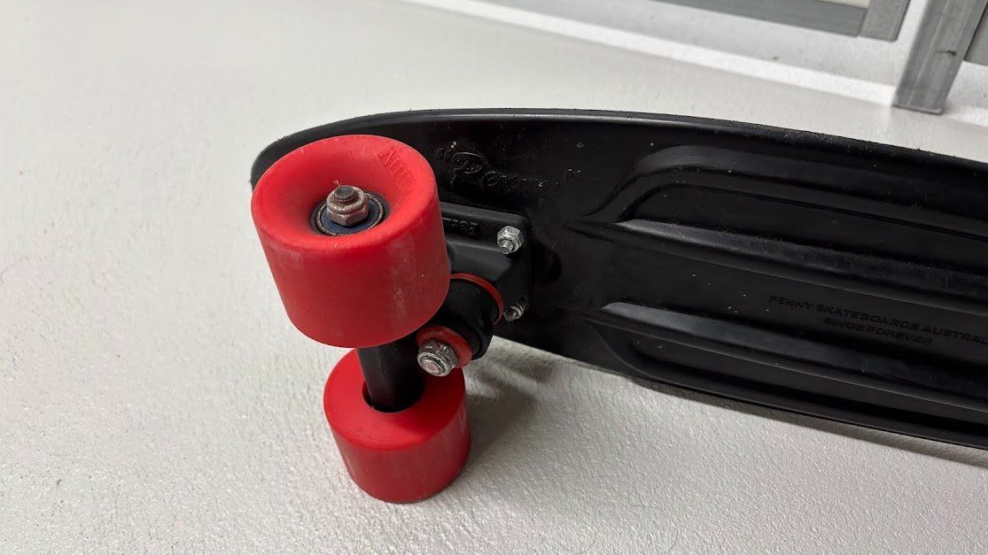 Penny Skateboards Skateboards: Original Penny Board schwarz/rot – Gebraucht aus Bülach von Flurin_ 3