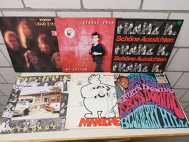 Schallplatten Konvolut mit 6 Diversen LP s