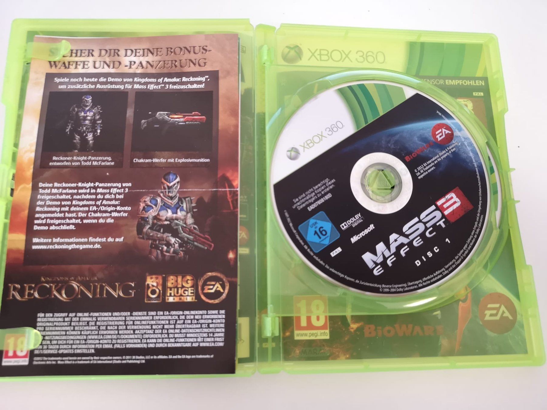 Giochi: Mass Effect (Limitierte Sammleredition) XBOX 360 – Usato da Herisau venduto da Seyashop1 3