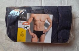 10x Herren-Slips John Adams (Migros) – Grösse L – Neu ab 1.-