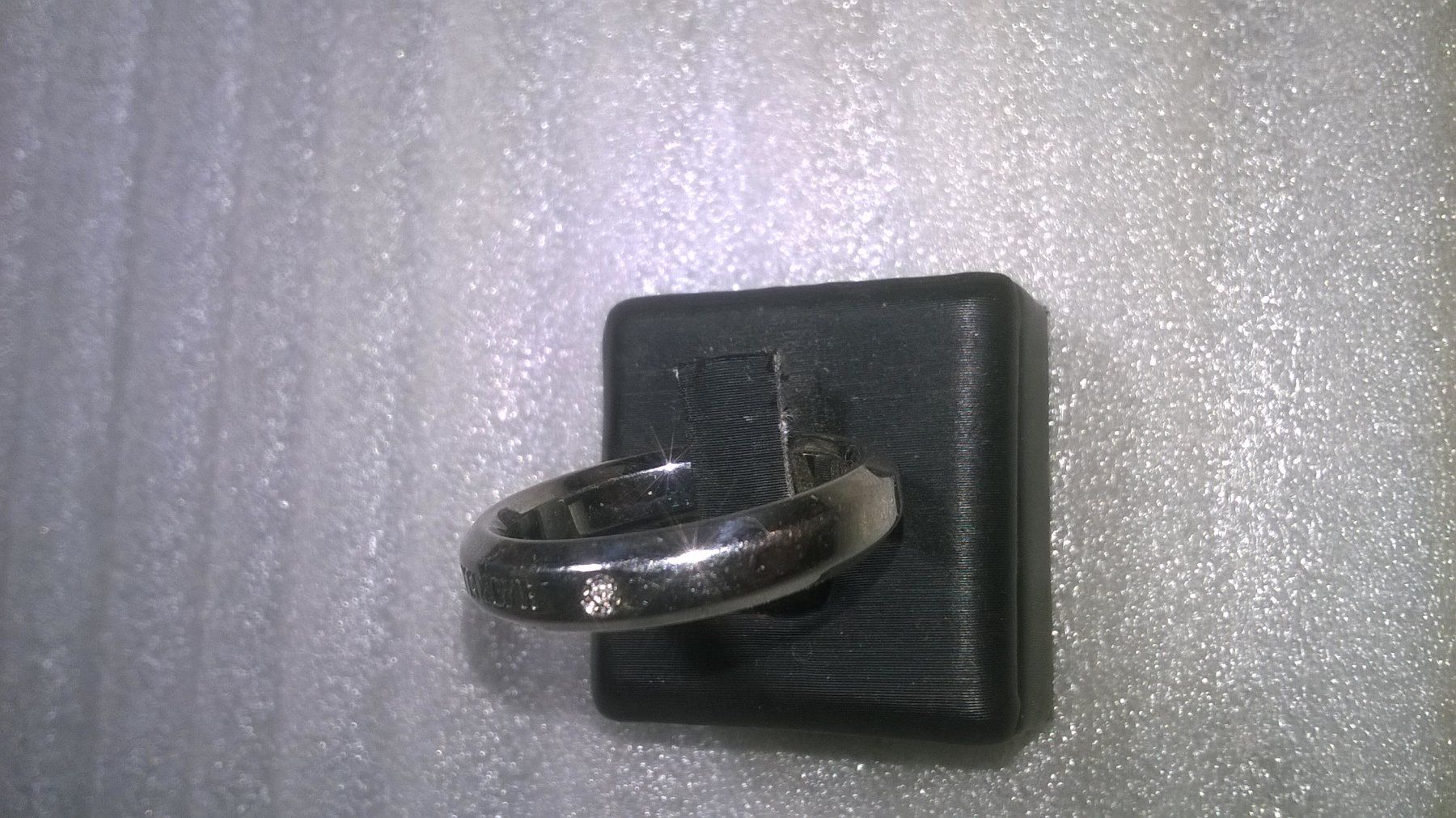 Bagues: RING EDELSTHAL,,SILBER FARBE,,MIT KRISTALL – Neuf (Voir description) à Basel par bijoutrie_4 2