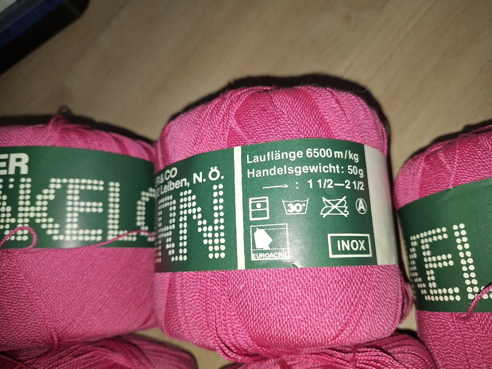Lana: Häckelgarn pink – Nuovo (secondo la descrizione) da Niederglatt ZH venduto da Bobsli 1