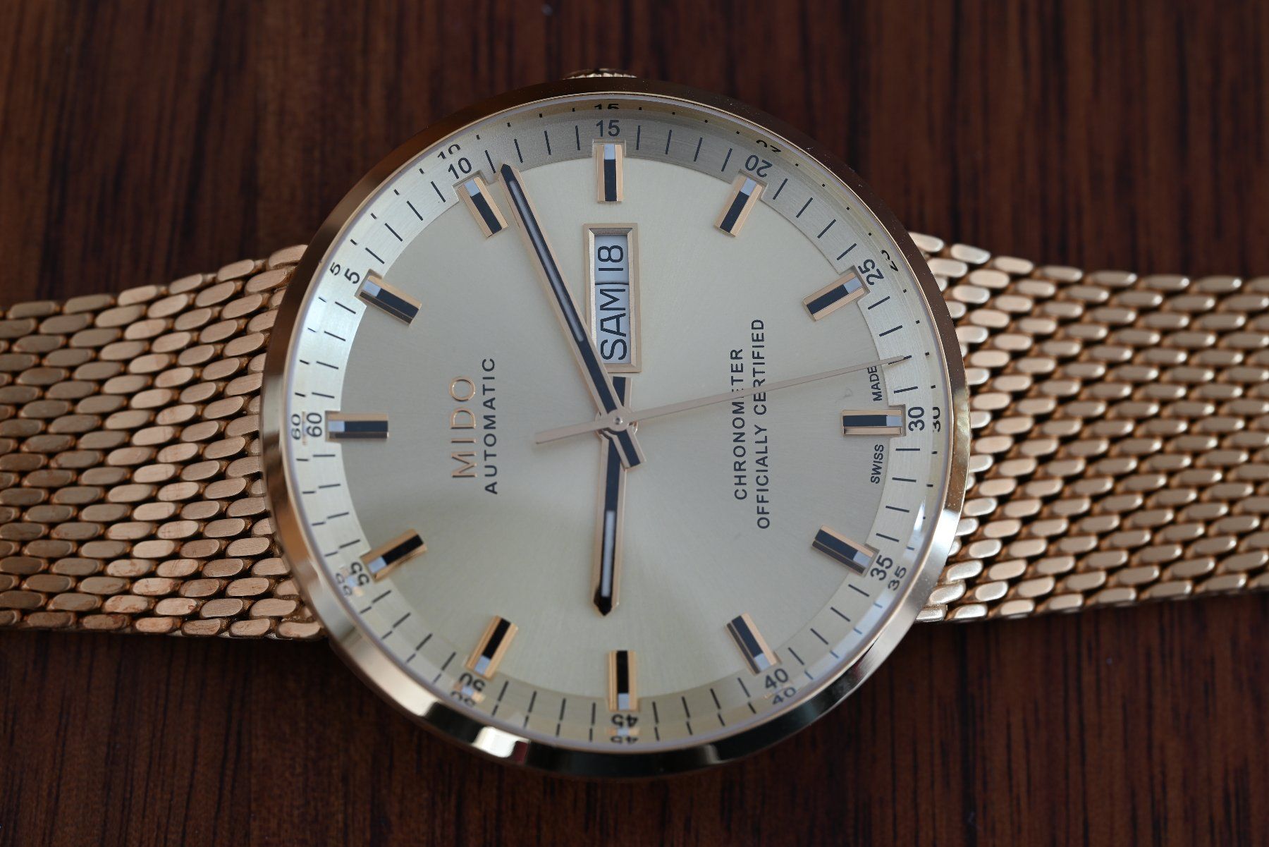 Mido Uhren: Mido Commander Icône Chronometer Si Herrenuhr – Gebraucht aus Kloten von ora8