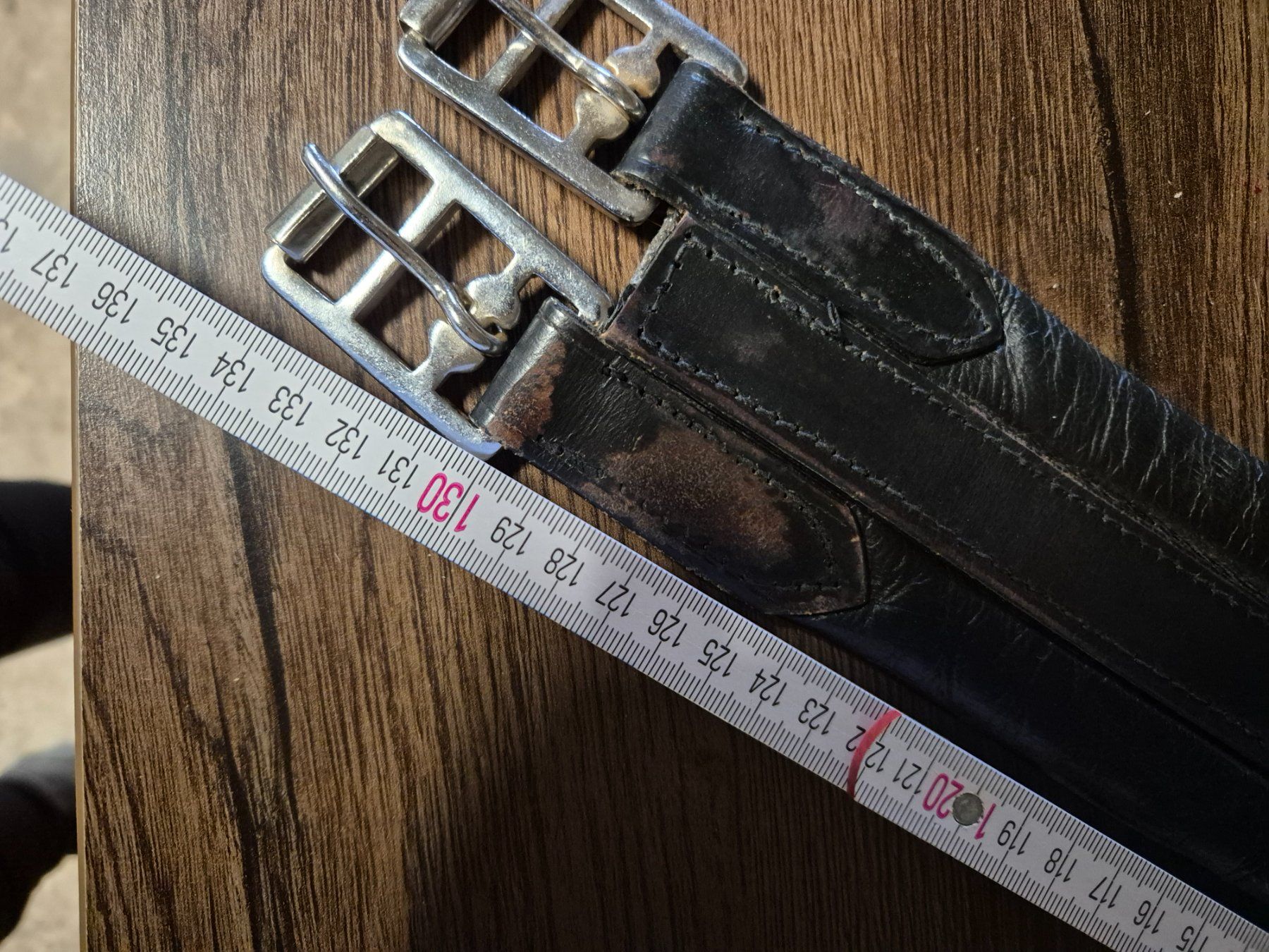 Zaumzeug & Halfter: Sattelgurt Leder 135cm – Gebraucht aus Meggen von Orrinka20 2