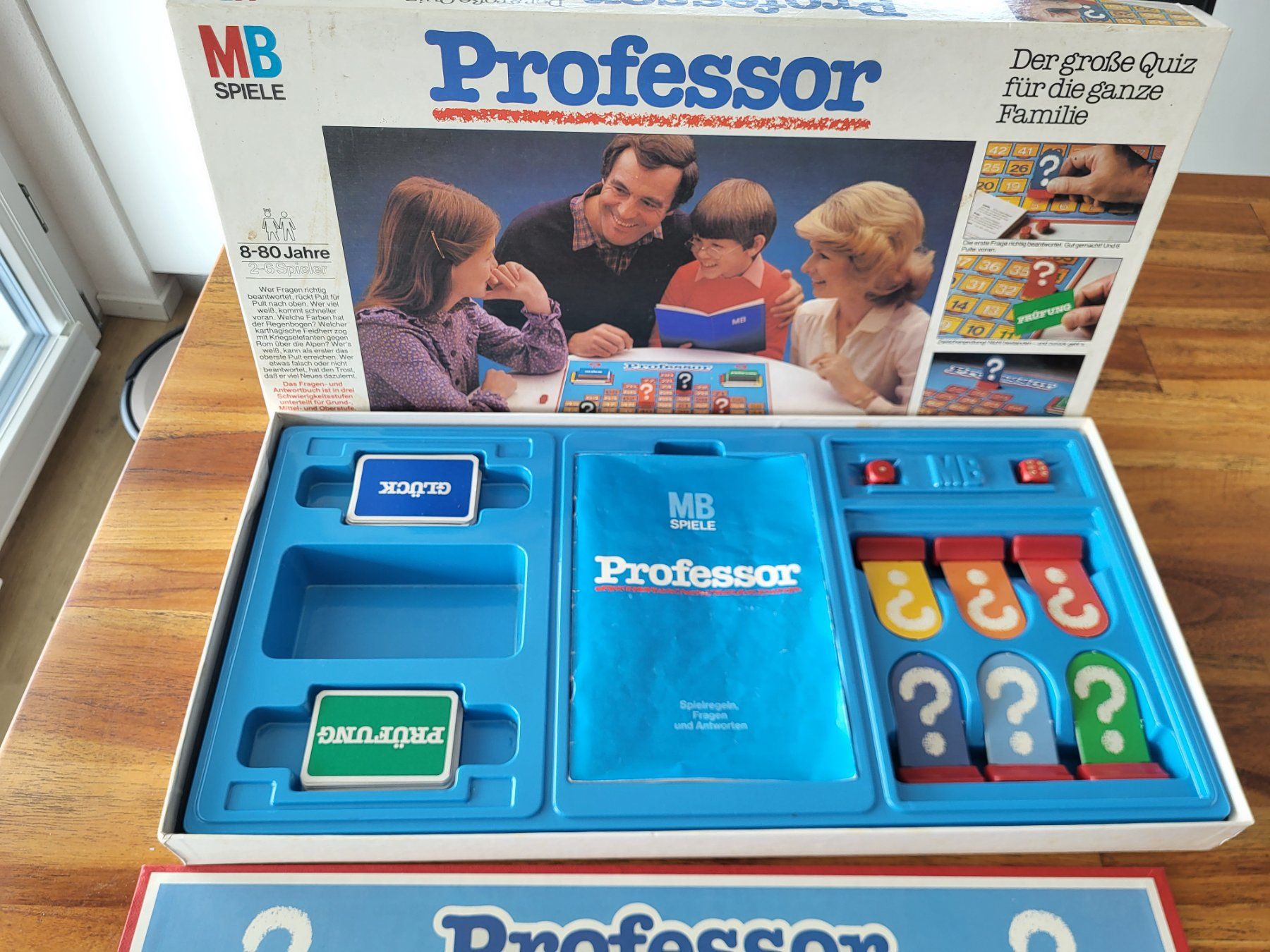 Spiele: Brettspiel Professor MB Spiele 1972 – Gebraucht aus Niederhelfenschwil von Bruce019 2