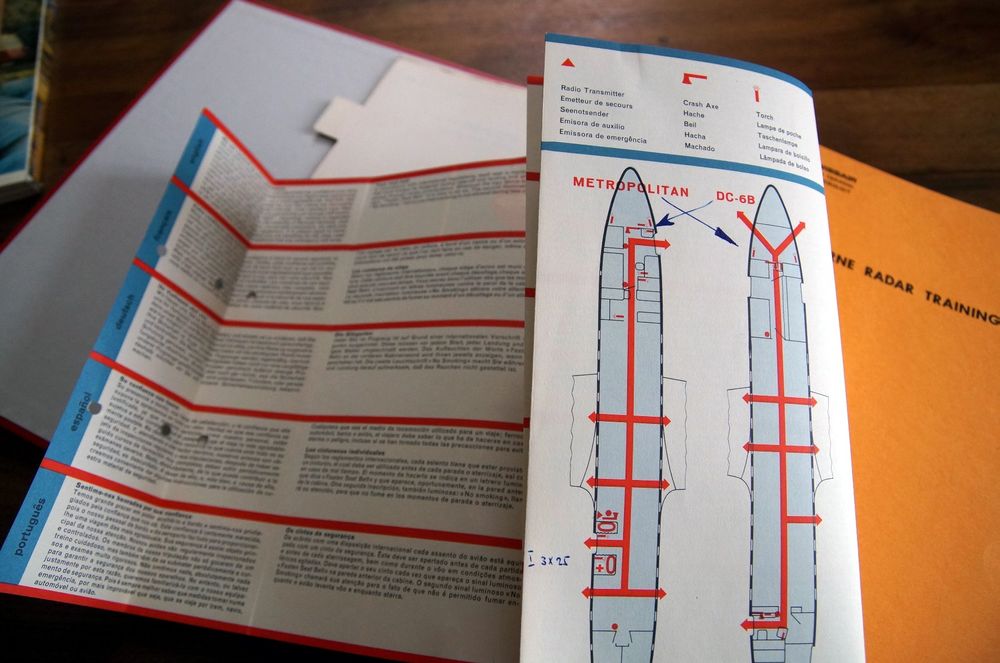 Bücher: Swissair Schulungsunterlagen DC-7C Pilotenausbildung – Gebraucht aus Schönenwerd von Steidi 2