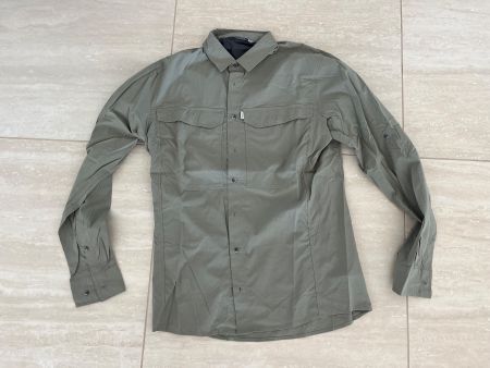 Haglöfs "Salo LS Shirt," sagegreen, size M