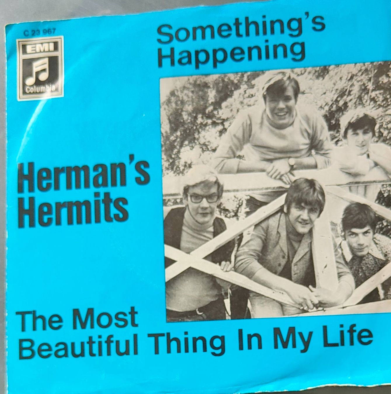 Dischi in vinile: Vinyl-Single Herman's Hermits - Something's Happening – Usato da Langenthal venduto da Modo39