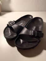 BIRKENSTOCK Arizona black schwarz aus Kunststoff, Größe 38