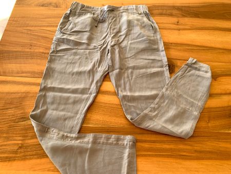 NILE Traumstück Hose hellgrau Viskose Grösse XS