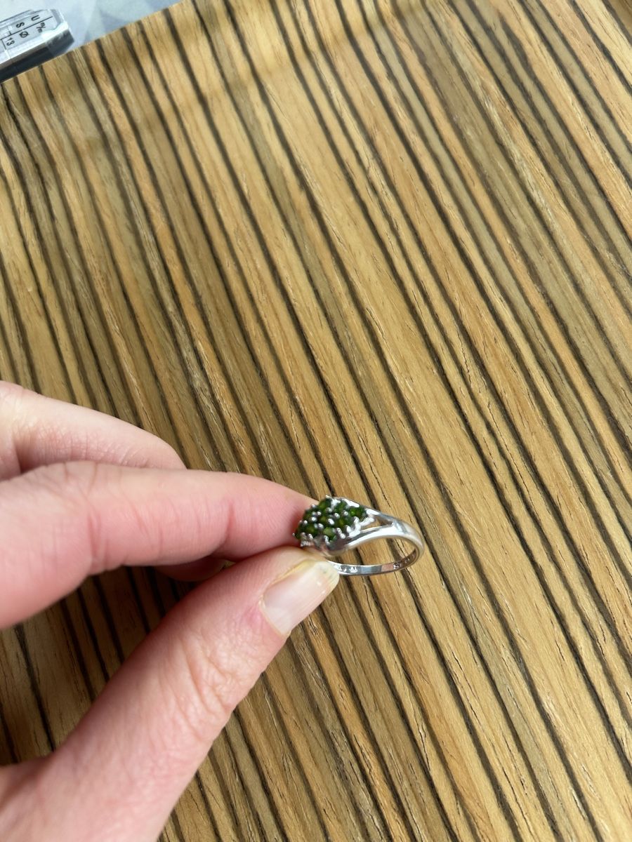 Anelli: Ring Silber mit Tsavorit – Usato da Birsfelden venduto da Exclusivity 3