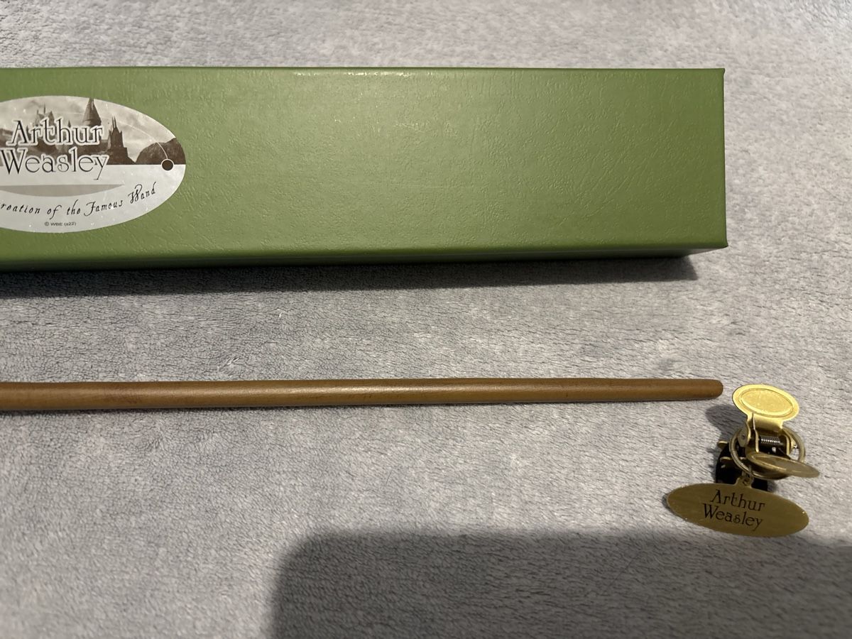 Statuette: Zauberstab Harry Potter Arthur Weasley Neu mit Box – Nuovo (secondo la descrizione) da Zürich venduto da zimtstern45 2