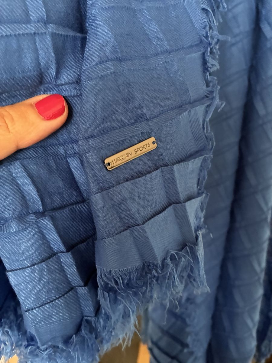 Marc Cain Foulards & écharpes: Marc Cain Schal royalblau – D'occasion à Sissach par Monkbay 1