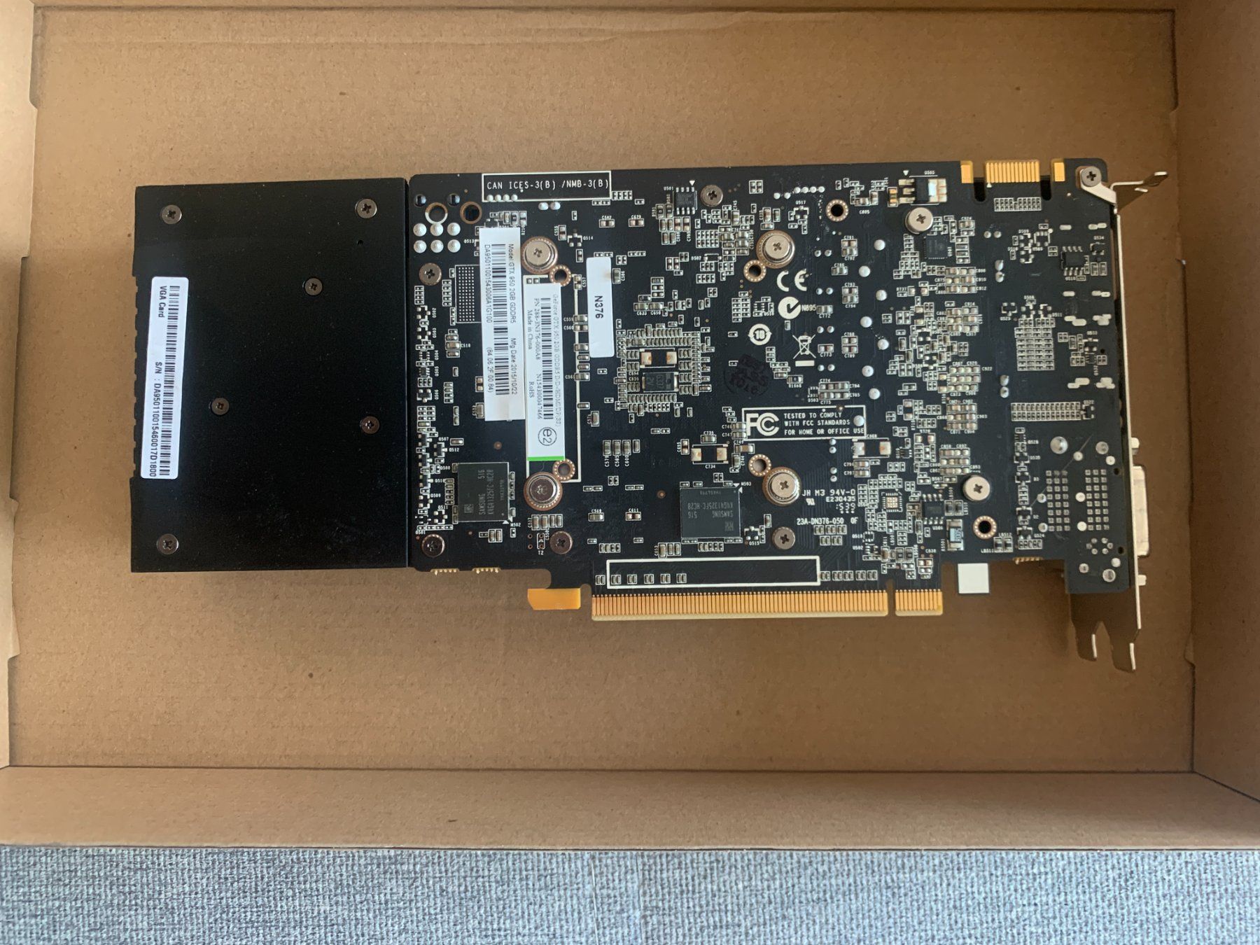 Grafikkarten: Nvidia Geforce GTX 950 – Gebraucht aus Zug von MartinV84 3