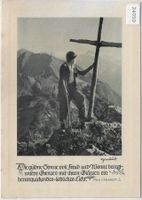 Geissbub mit Gipfelkreuz