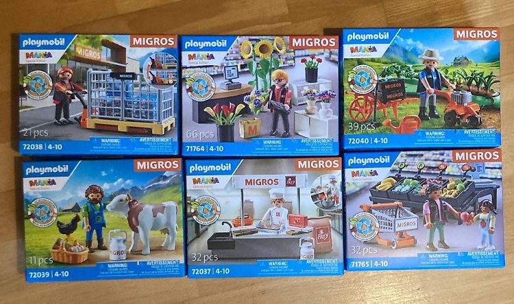 Giocattoli: Migros Playmobil – Nuovo e nell'imballaggio originale da Aarau venduto da Lukin