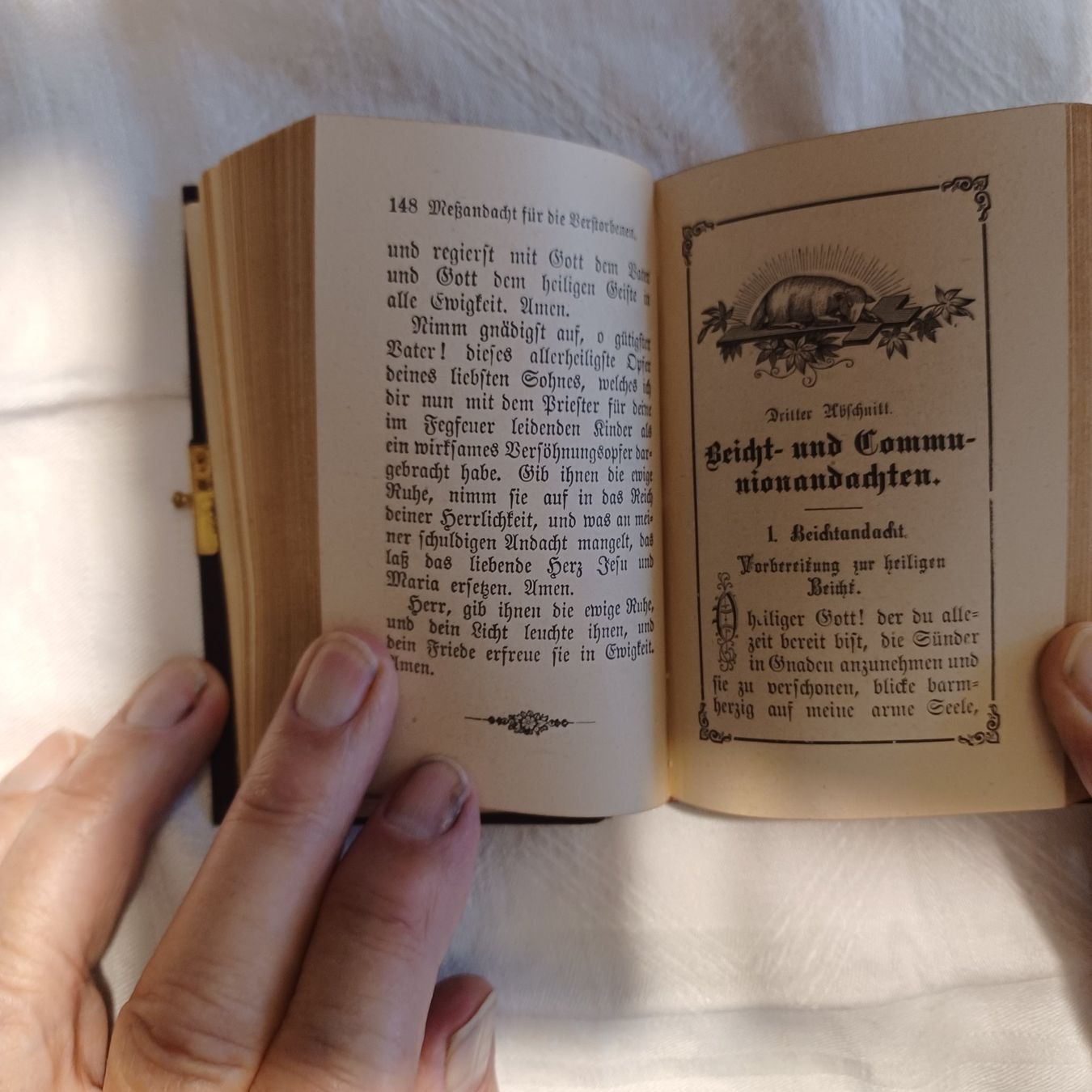 Libri: Einsiedeln Andachtsbüchlein  von 1870 – Usato da Abtwil SG venduto da luupsy 7