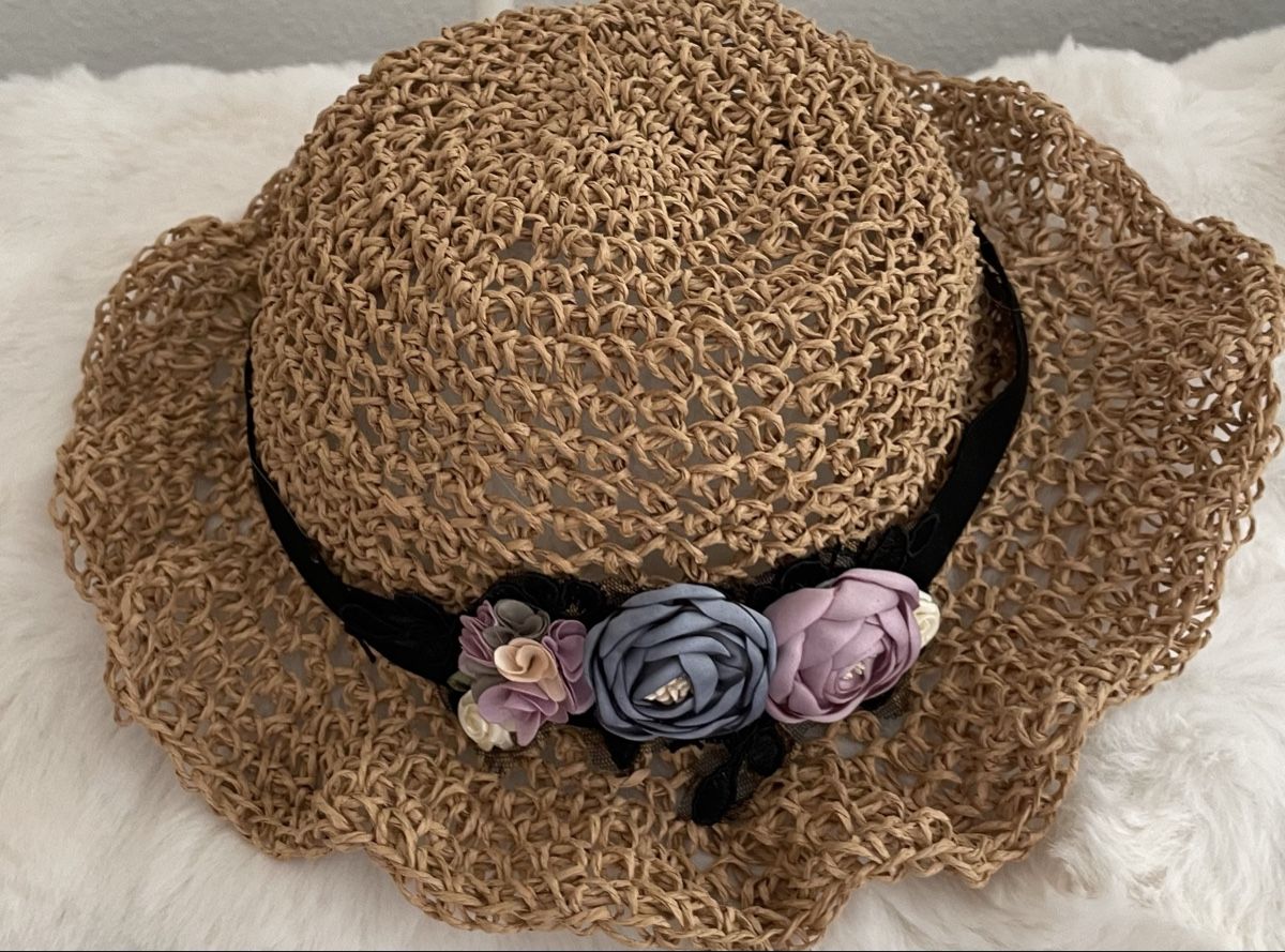 Hüte, Mützen & Caps: Sommerhut Strohhut Blumenhut Neu – Neu und originalverpackt aus Au ZH von Jaggy4 3