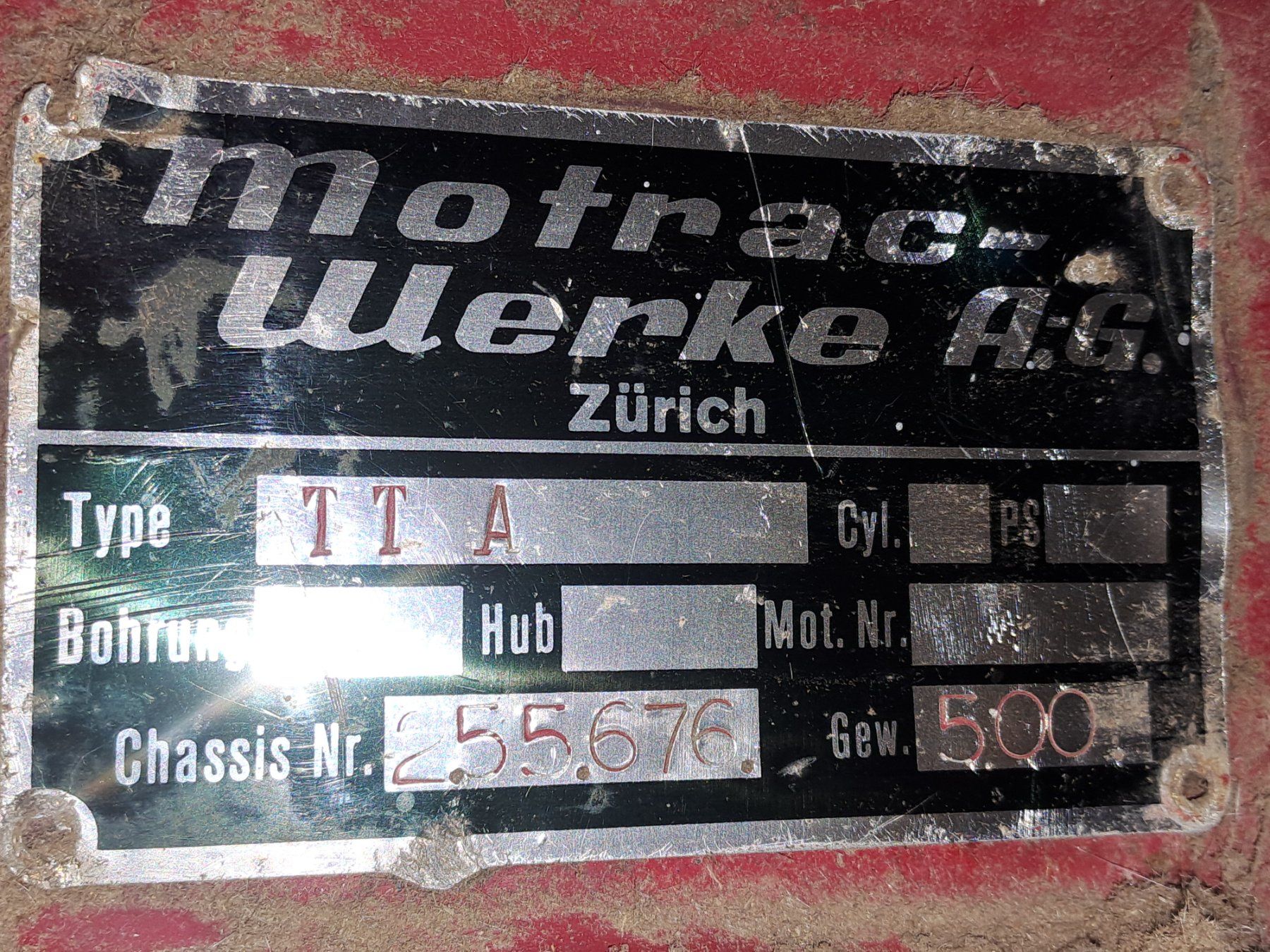 Motrac Trattori: Motrac Einachser – Usato da Oberhelfenschwil venduto da Fiat1880 7