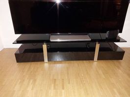 TV Sideboard Hochglanz (Klavierlack)mit 3 Schubladen