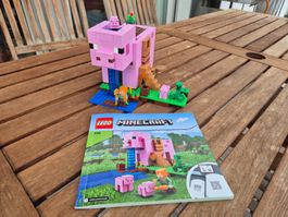 LEGO Minecraft 21170 "Das Schweinehaus" wie neu
