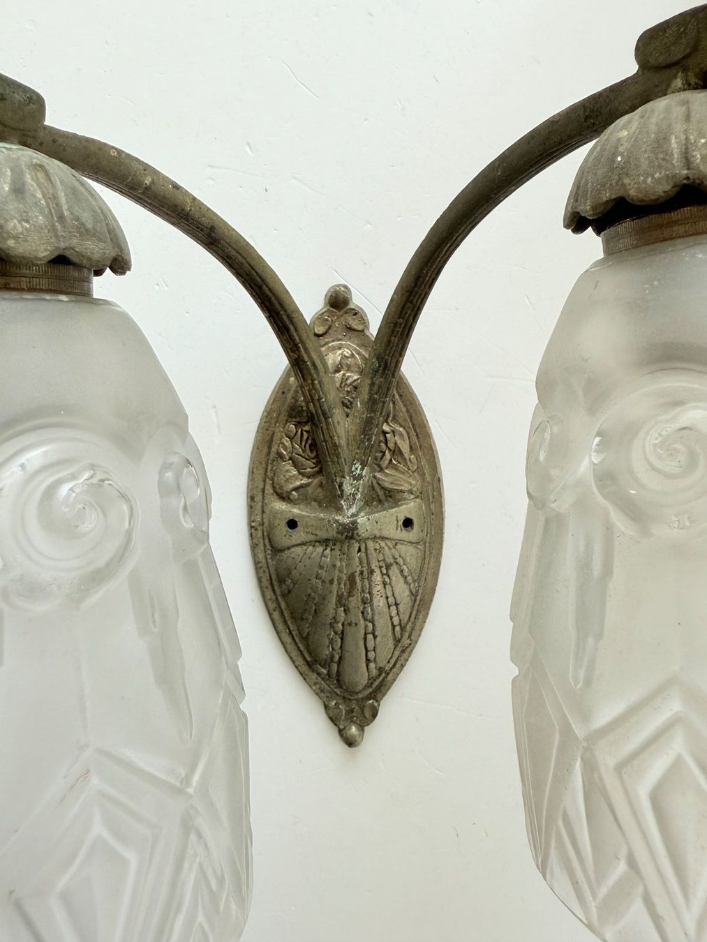 Lampes: Jugendstil Wandlampe – D'occasion à Zwingen par moje1 4