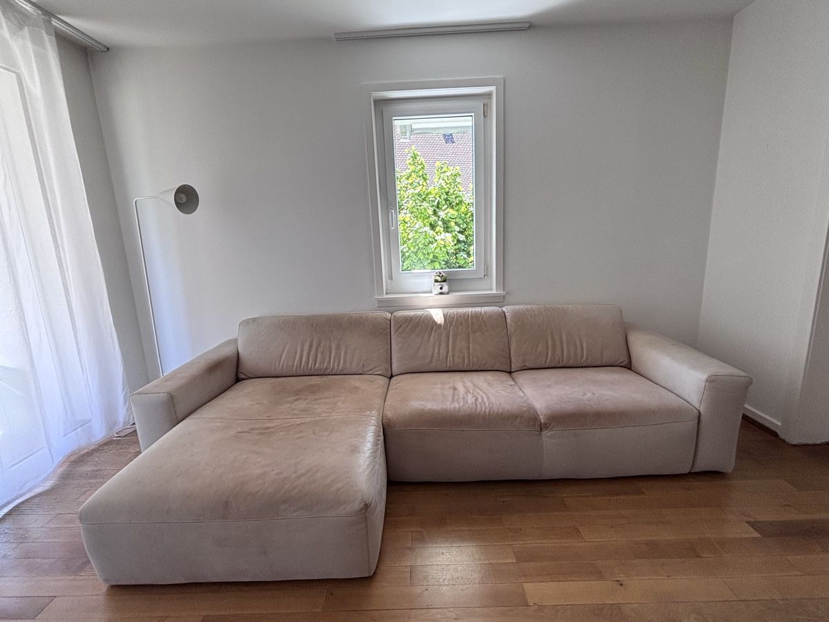 Divani: Gratis - Ecksofa aus hochwertigem Echtleder – Usato da Schaffhausen venduto da fabi.feusi
