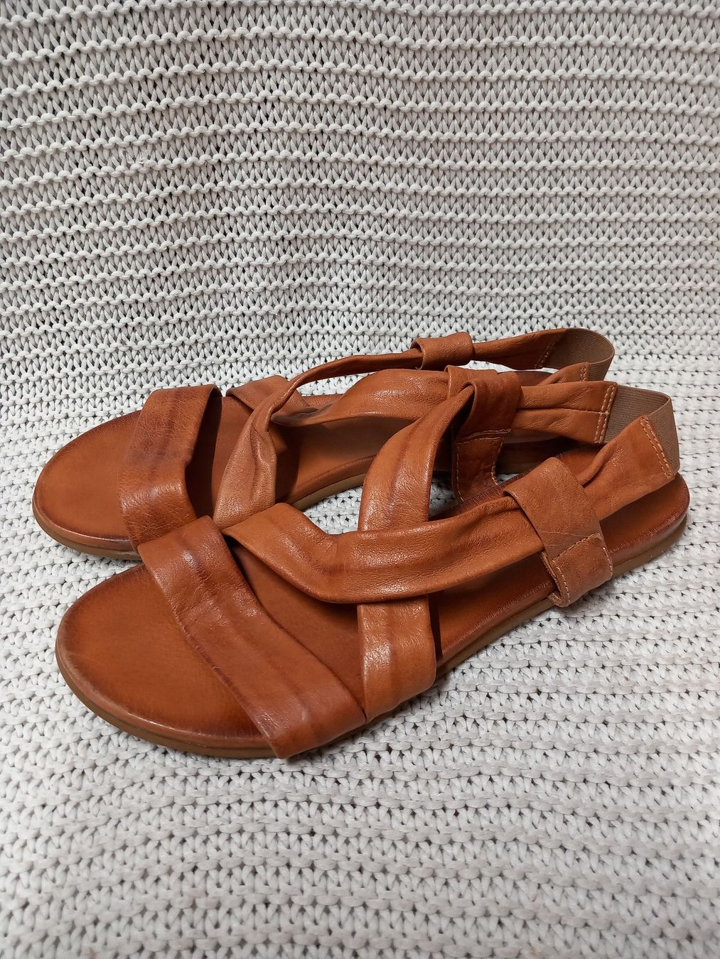 Damenschuhe: Bata Leder Sandalen Gr.39 braun – Gebraucht aus Gwatt (Thun) von umwelt-brocki 1