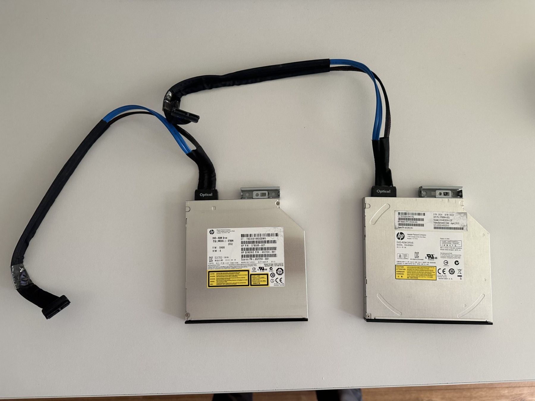 Hewlett Packard Server: 2x HP DVD-ROM Drive, SP: 652294-001 – Usato da Münsingen venduto da Hanibal26
