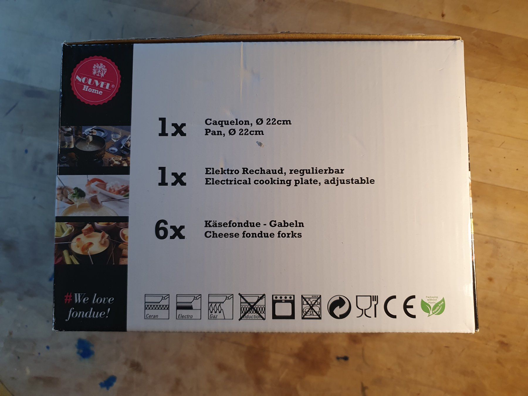 Elettrodomestici da cucina: Elektrisches Käsefondueset Nouvel – Usato da Zürich venduto da loosebone 1
