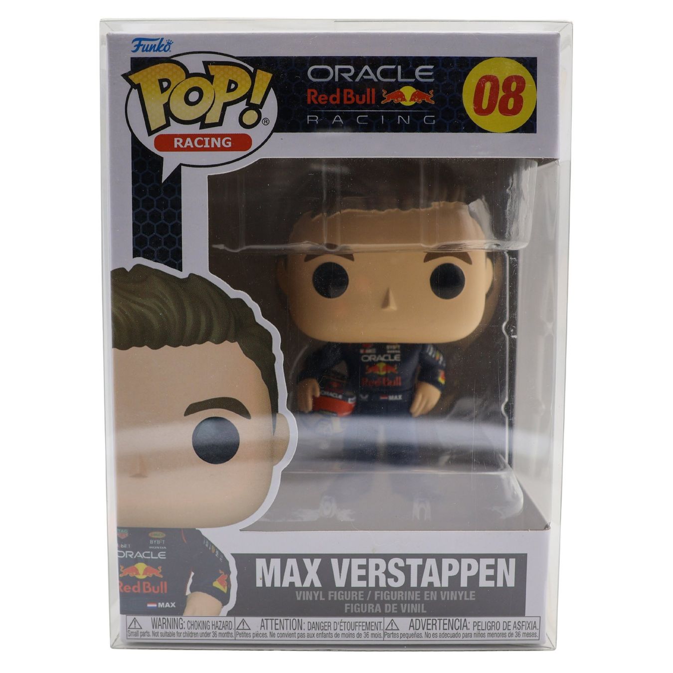 Funko Figuren: Max Verstappen #8 Funko POP Racing - NEW – Neu und originalverpackt aus Paudex von dindeboy