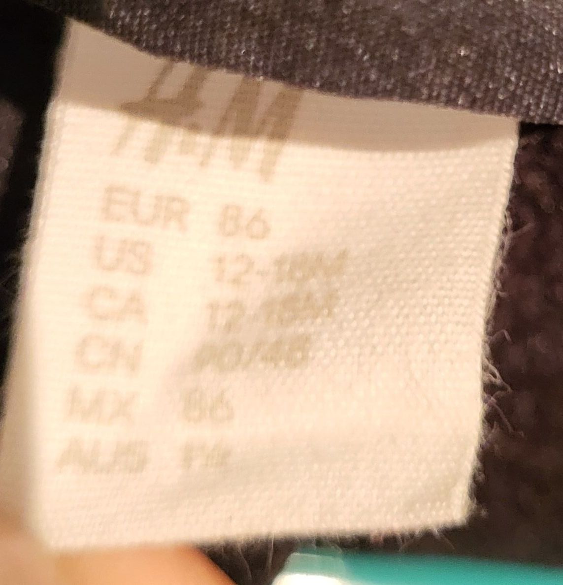 H&M Anzüge: H&M Winteroverall schwarz Grösse 86 – Gebraucht aus Rottenschwil von stejung 3