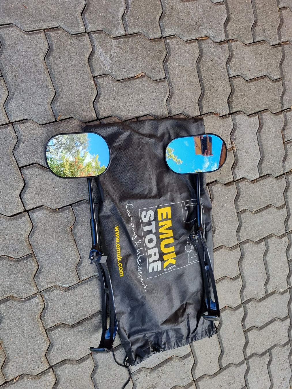 Emuk Altri accessori per camping: Emuk Wohnwagenspiegel – Usato da Thun venduto da christiana