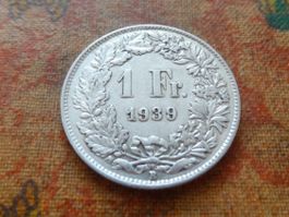 1 Fr. 1939  (Y)