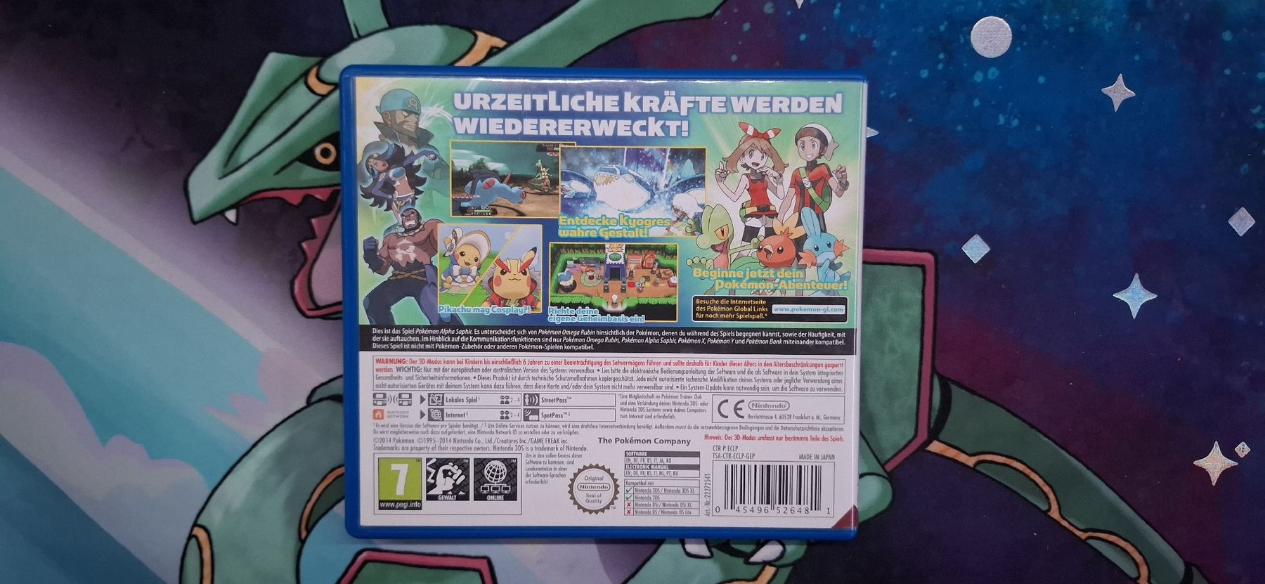 Pokémon Jeux: Nintendo 3DS Pokémon Alpha Saphir DE – D'occasion à Thayngen par Jer0me97 1